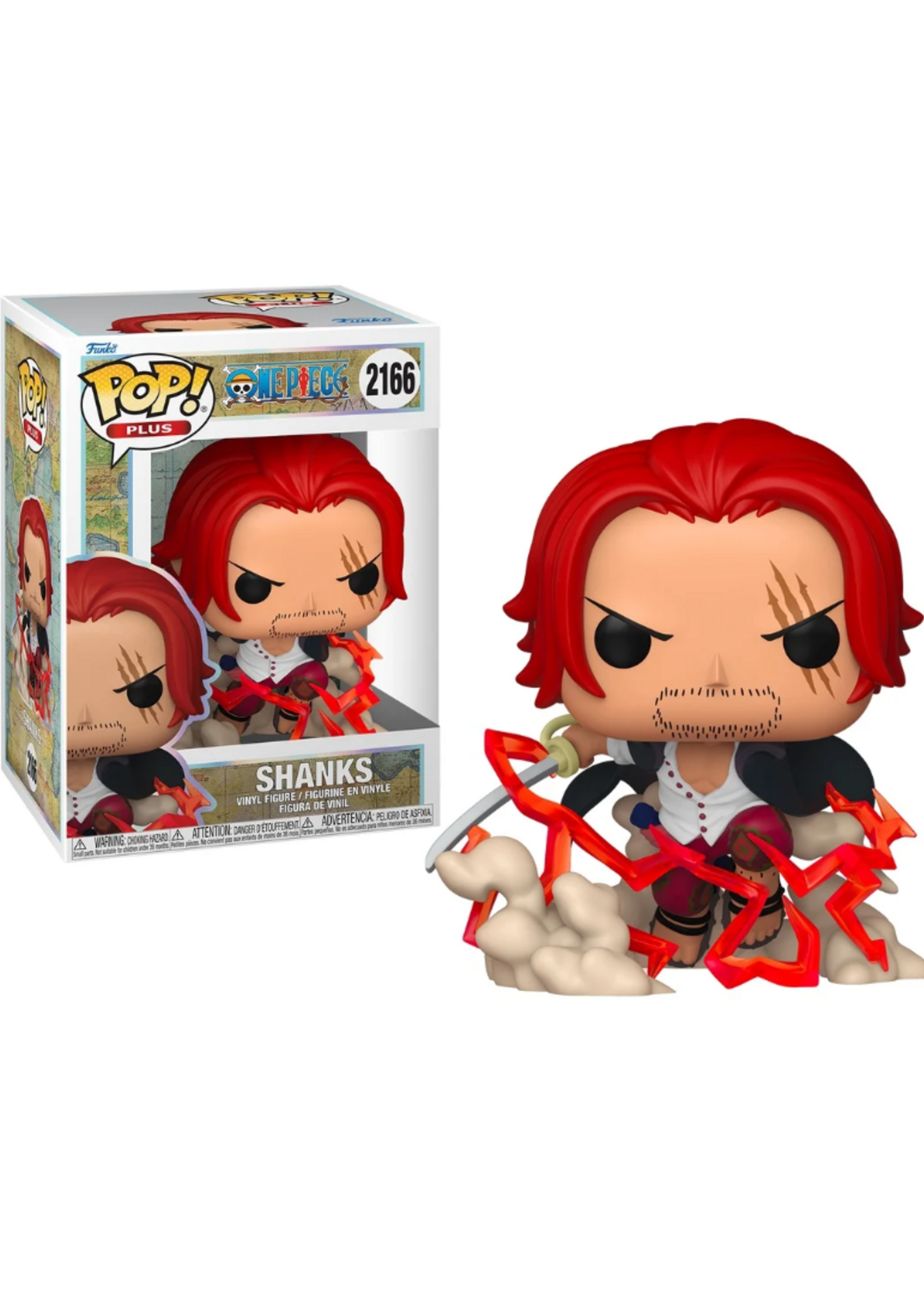 Funko POP! ONE PIECE - Plus N° 2166 - Shanks