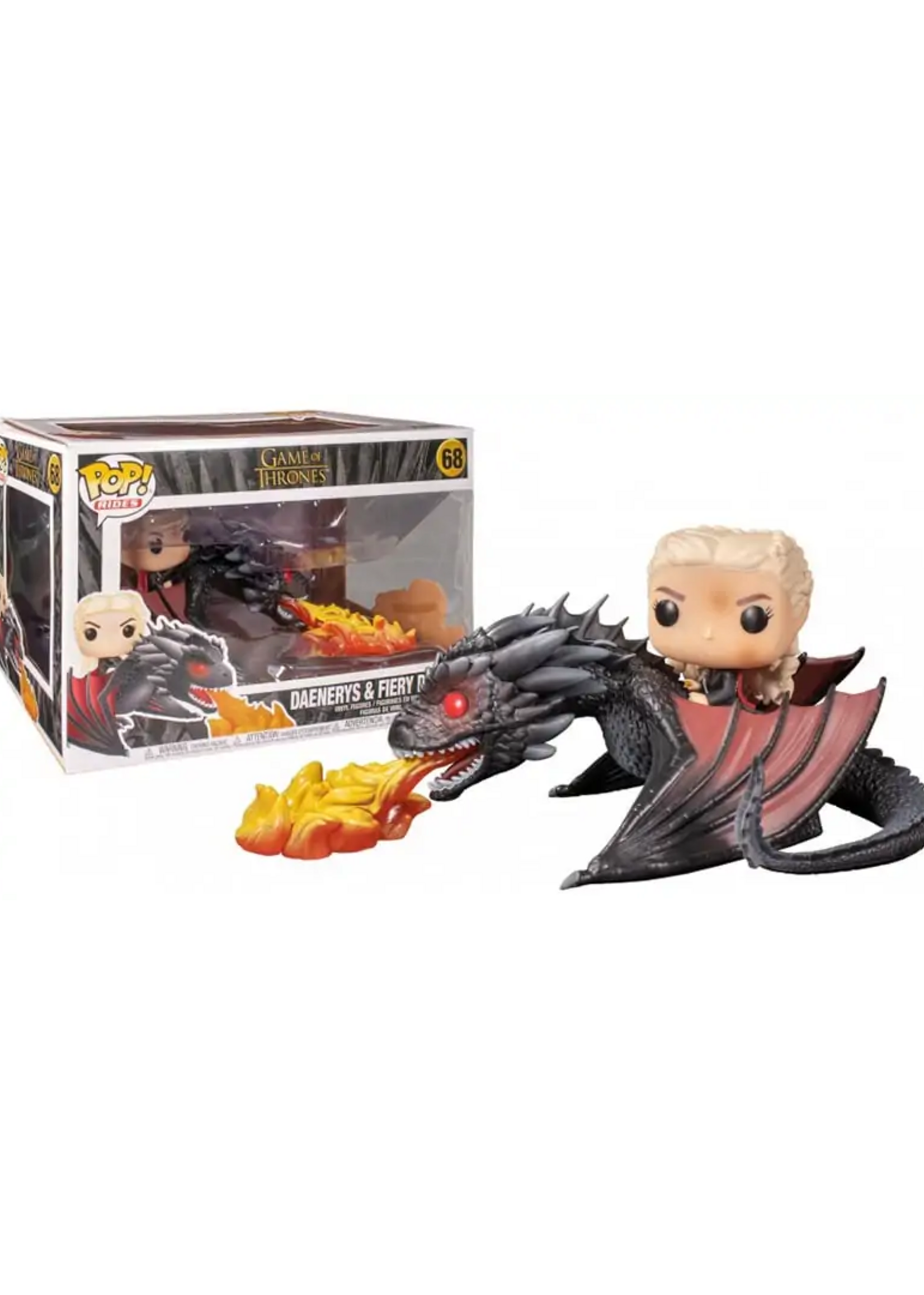 GAME OF THRONES - POP Ride Deluxe N° 68 - Daenerys Fiery Drogo