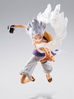One Piece S.H.Figuarts Action Figure Monkey D. Luffy Gear 5 -Future Island Egghead
