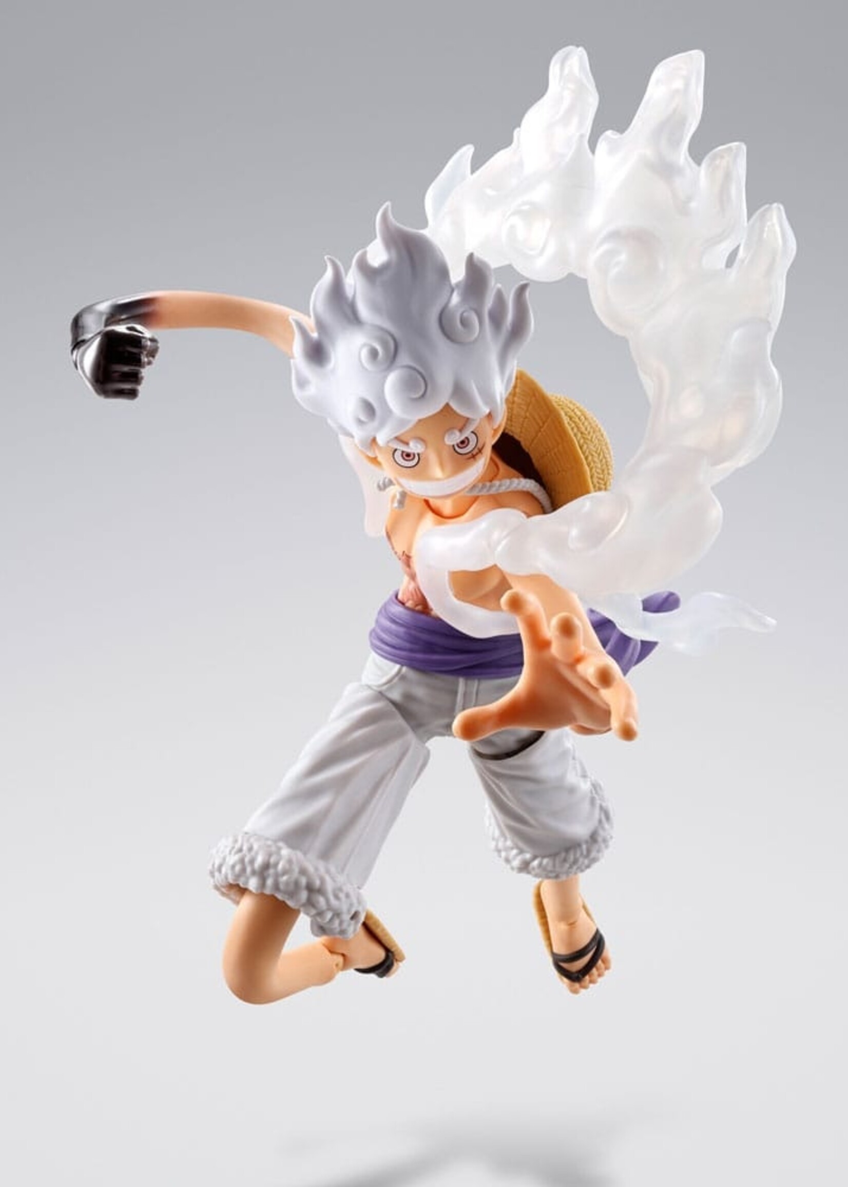 One Piece S.H.Figuarts Action Figure Monkey D. Luffy Gear 5 -Future Island Egghead- 15 cm