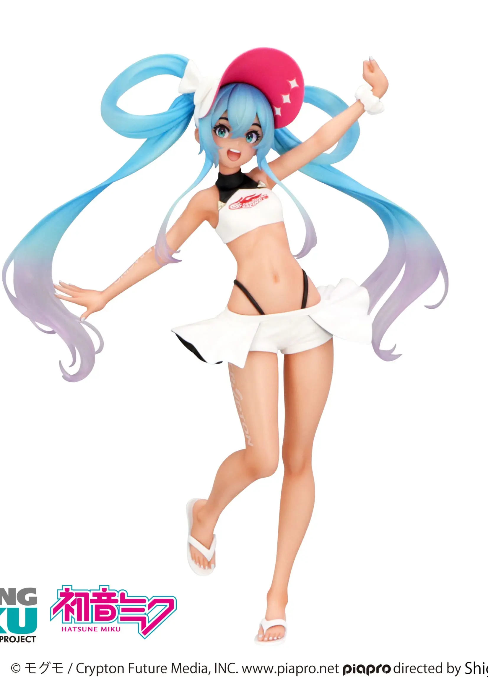 Hatsune Miku GT Project PVC Statue Racing Miku Summer Holiday