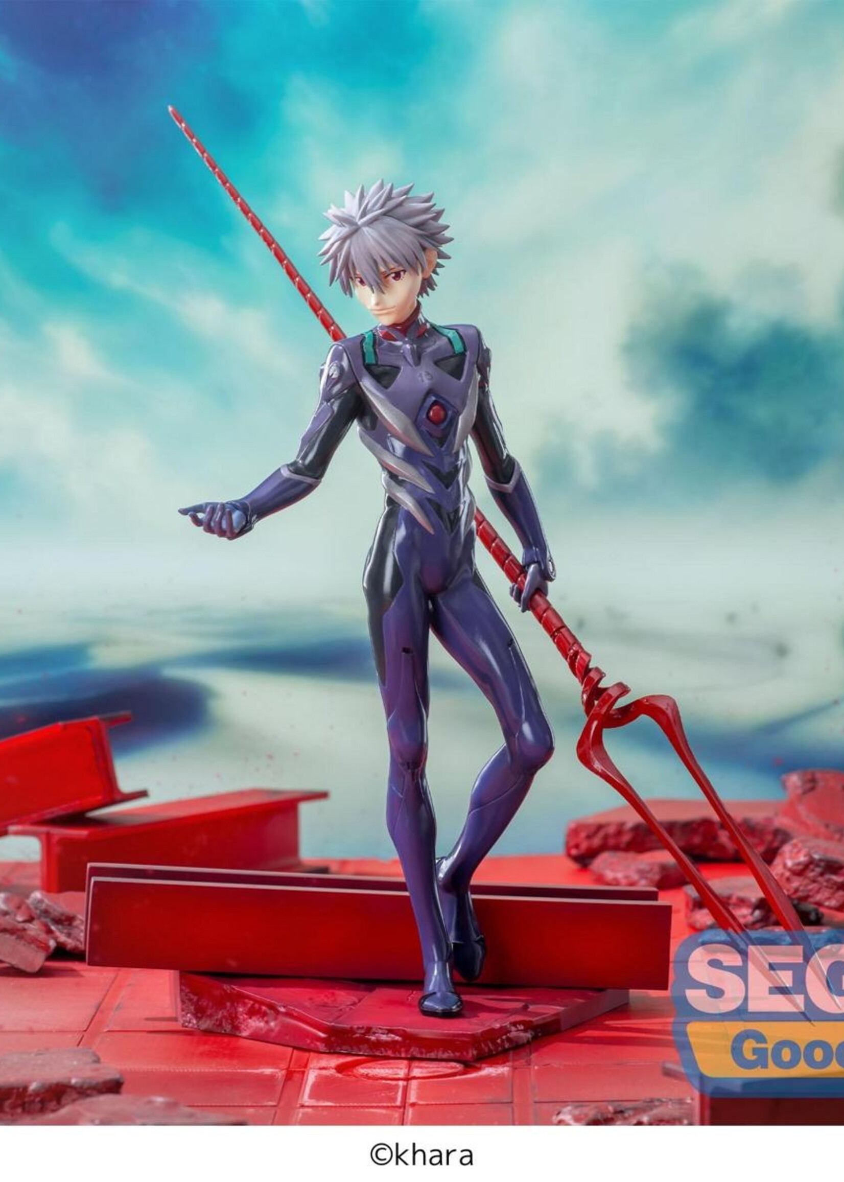 Evangelion: 3.0+1.0 Thrice Upon a Time Luminasta PVC Statue Kaworu Nagisa