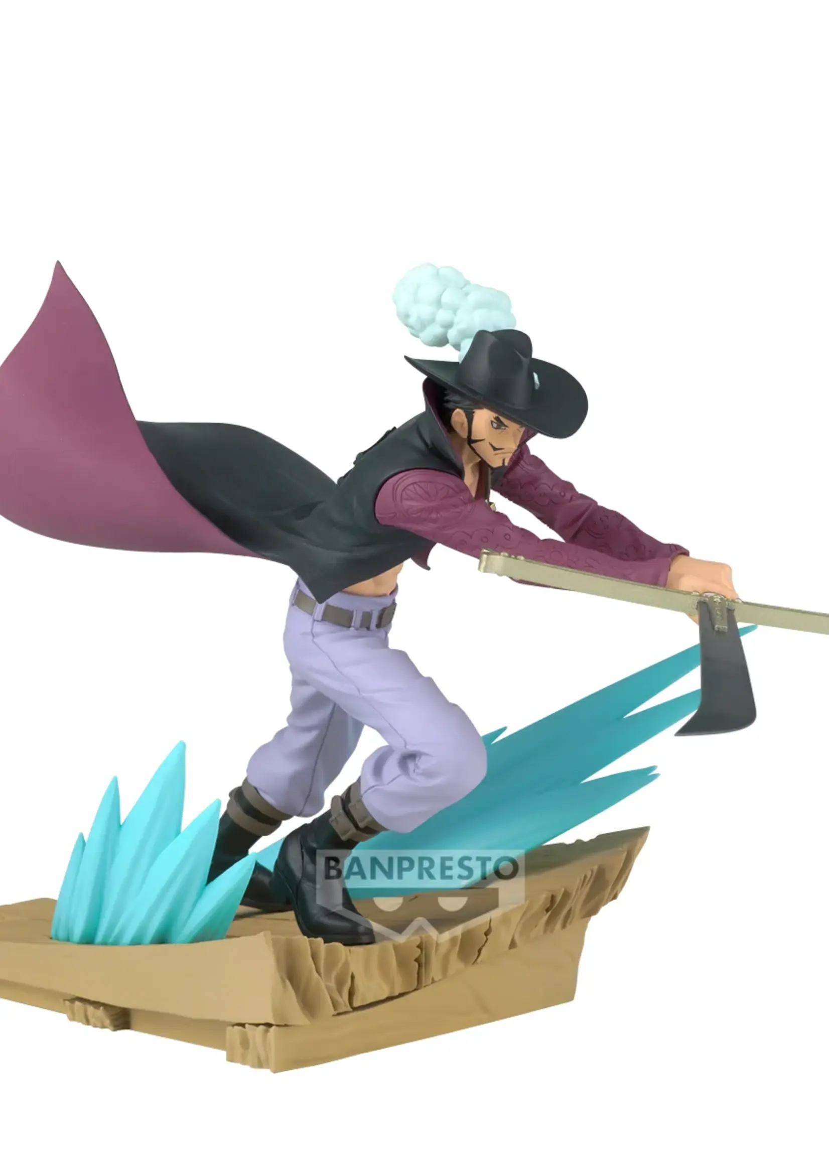 ONE PIECE - Dracule Mihawk - Figure Senkozekkei 2/2 12cm