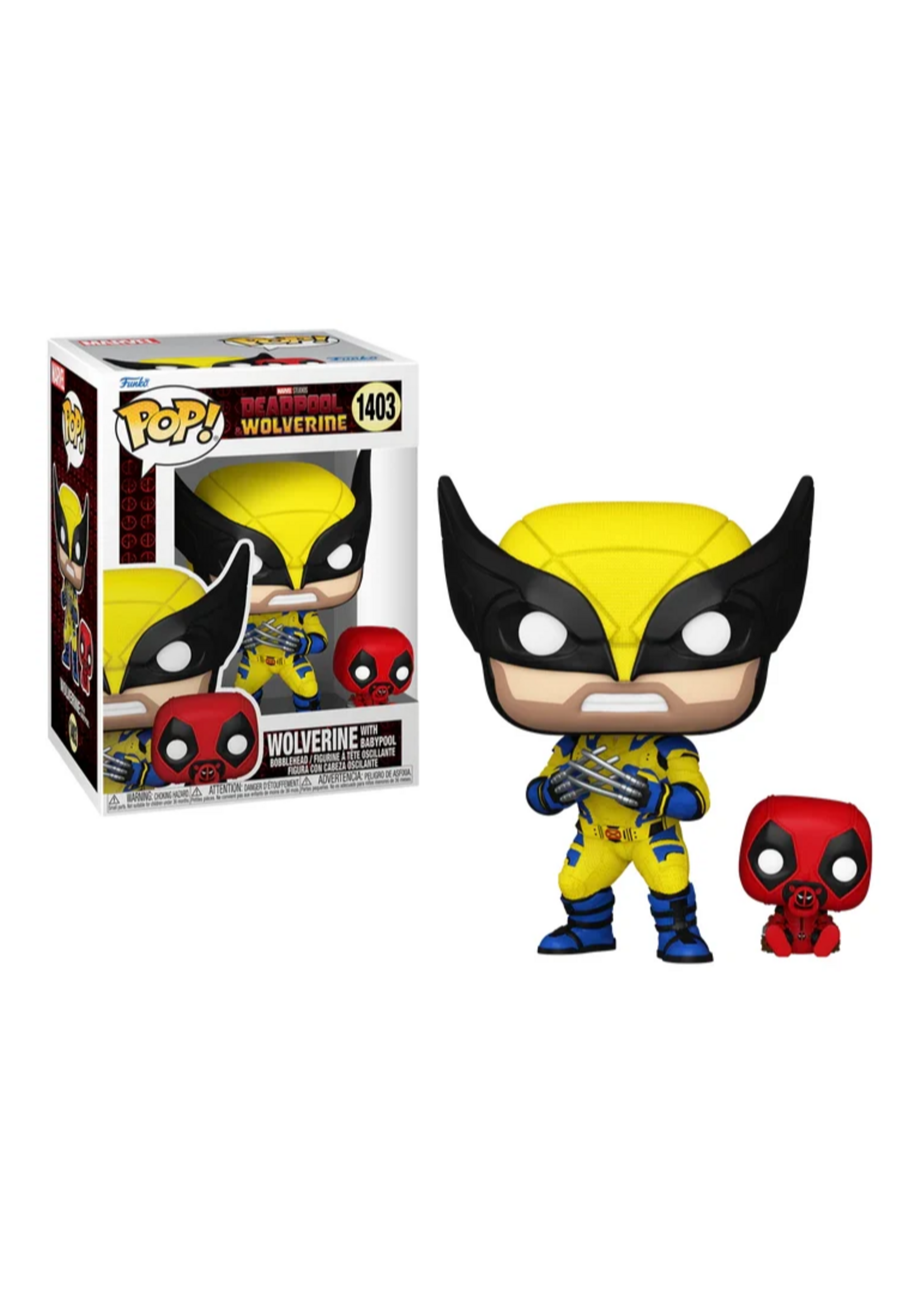 Funko POP!  DEADPOOL 3 - & Buddy N° 1403 - Wolverine with Babypool