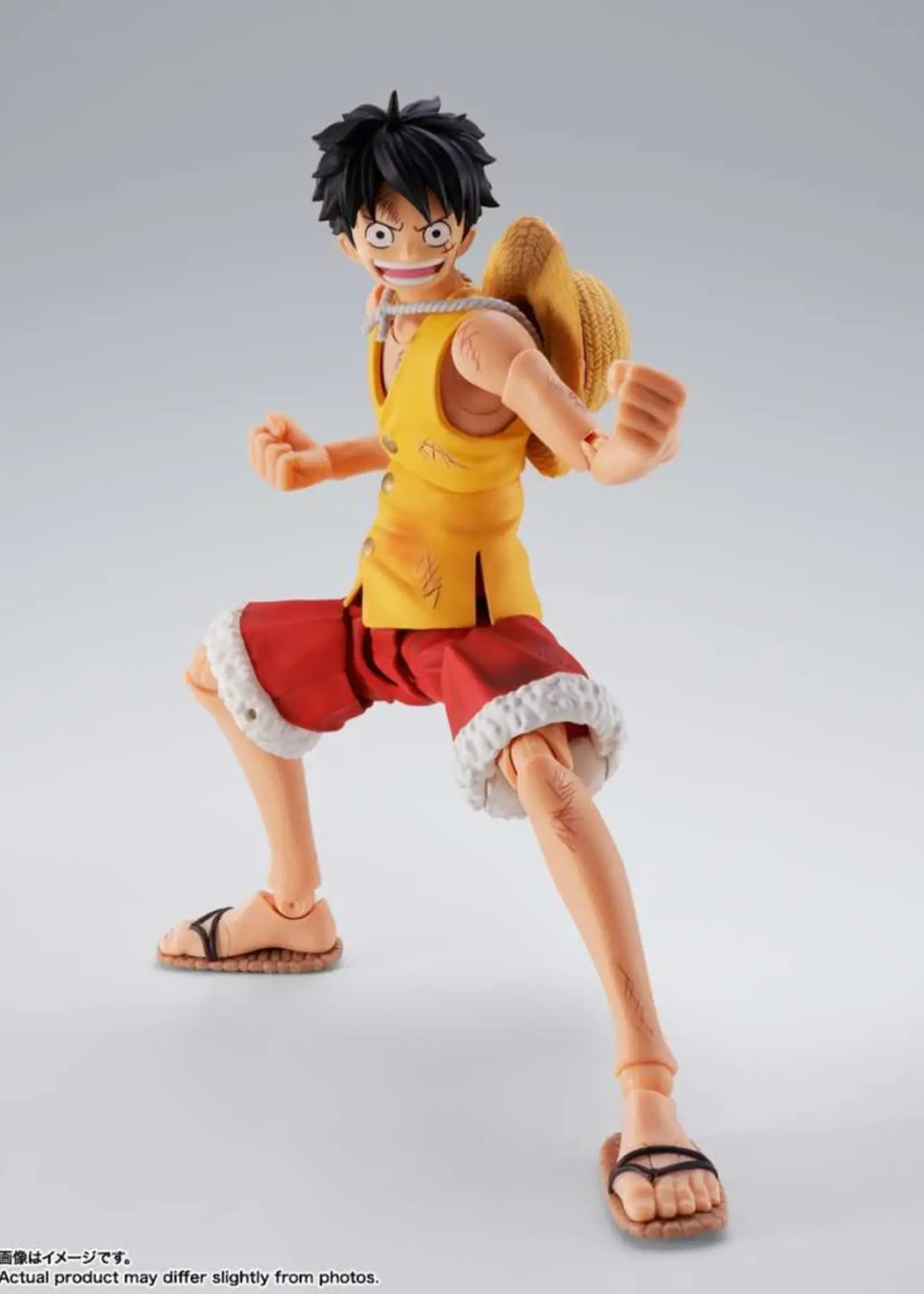 One Piece S.H.Figuarts Action Figure Monkey D. Luffy Marineford 15 cm