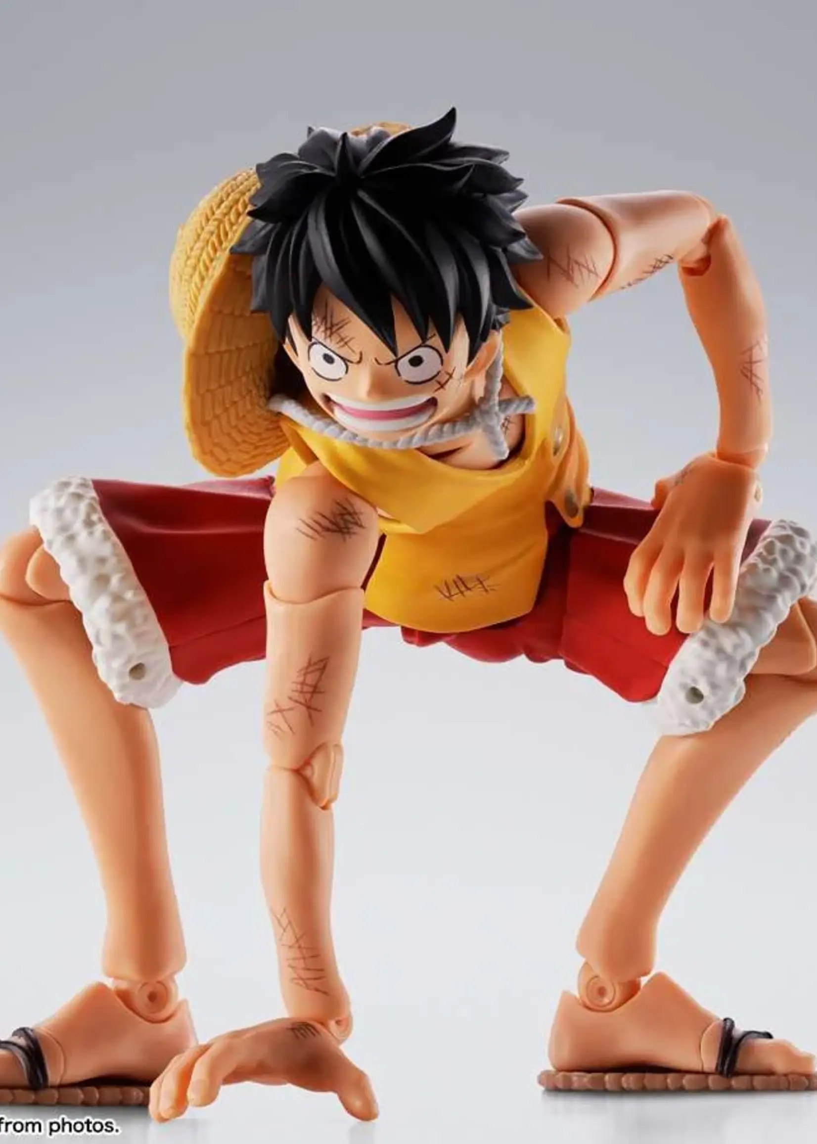 One Piece S.H.Figuarts Action Figure Monkey D. Luffy Marineford 15 cm
