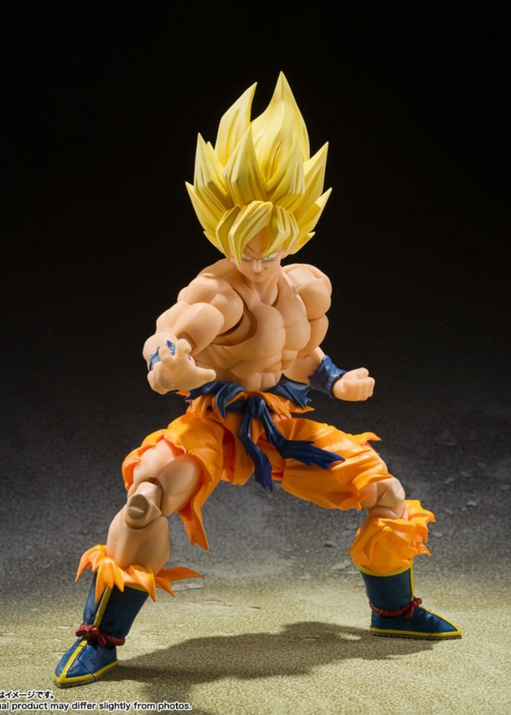 Dragon Ball Z S.H. Figuarts Action Figure Super Saiyan Son Goku - Legendary Super Saiyan - 14 cm