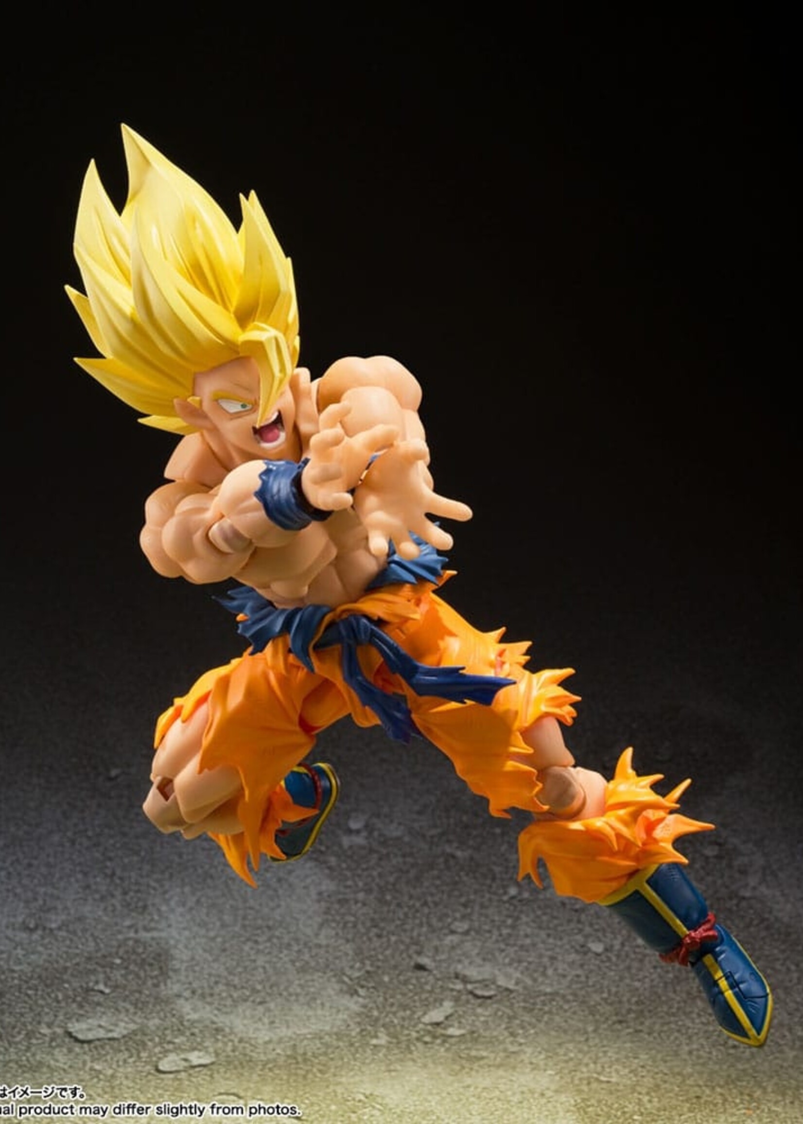 Dragon Ball Z S.H. Figuarts Action Figure Super Saiyan Son Goku - Legendary Super Saiyan - 14 cm
