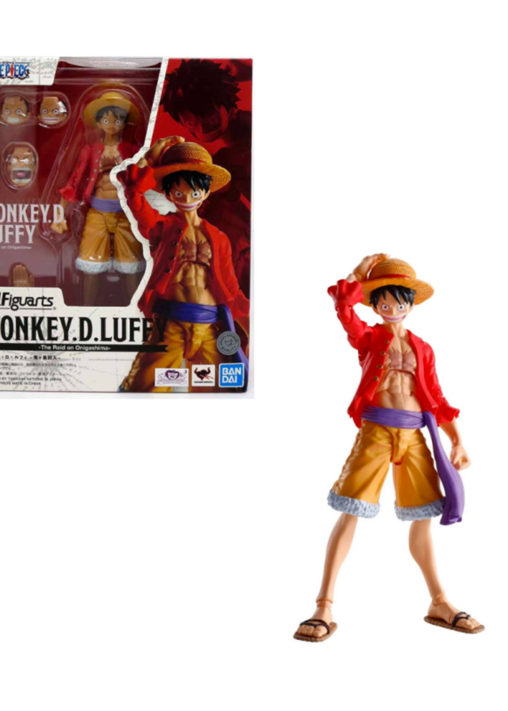 One Piece S.H. Figuarts Action Figure Monkey D. Luffy (The Raid on Onigashima) 14 cm