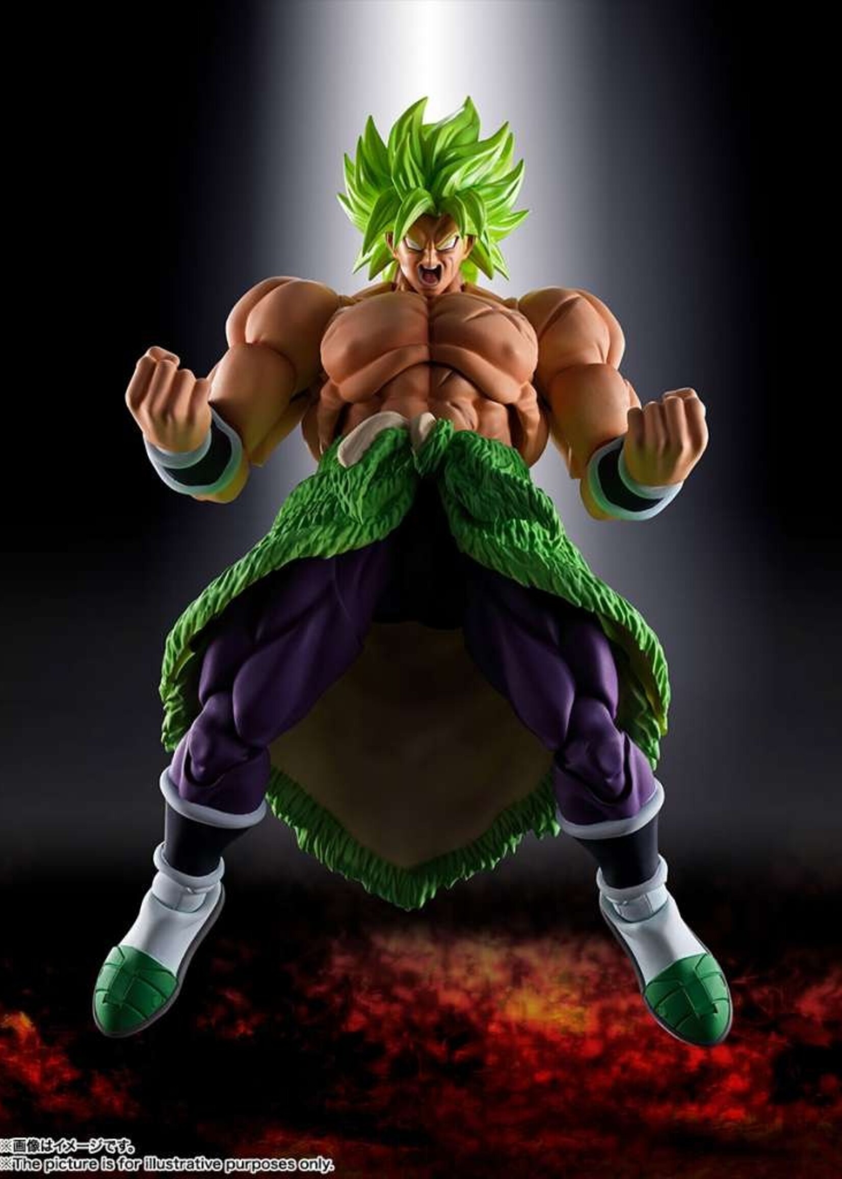 Dragonball Super Broly S.H. Figuarts Action Figure Super Saiyan Broly Fullpower 22 cm