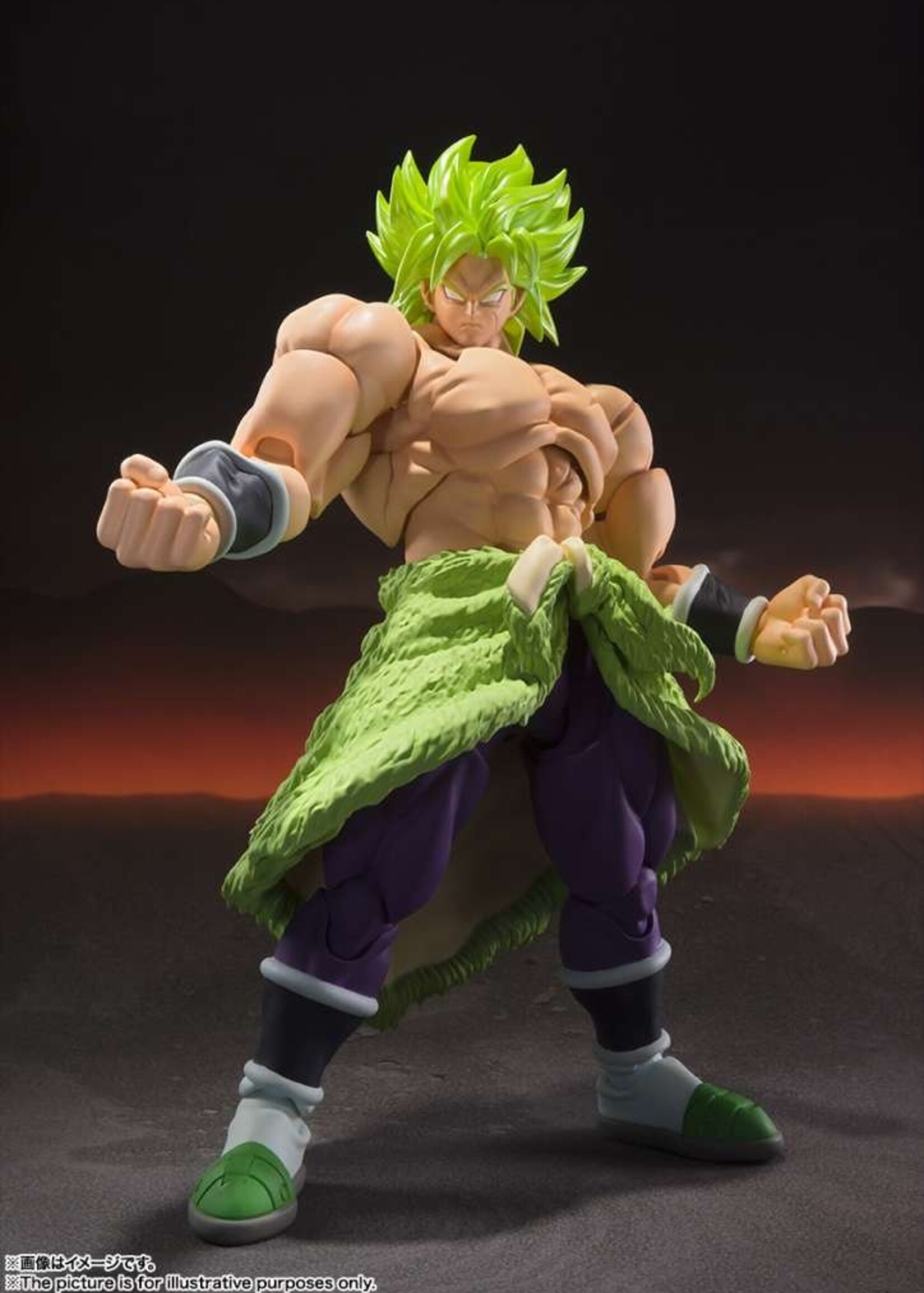 Dragonball Super Broly S.H. Figuarts Action Figure Super Saiyan Broly Fullpower 22 cm