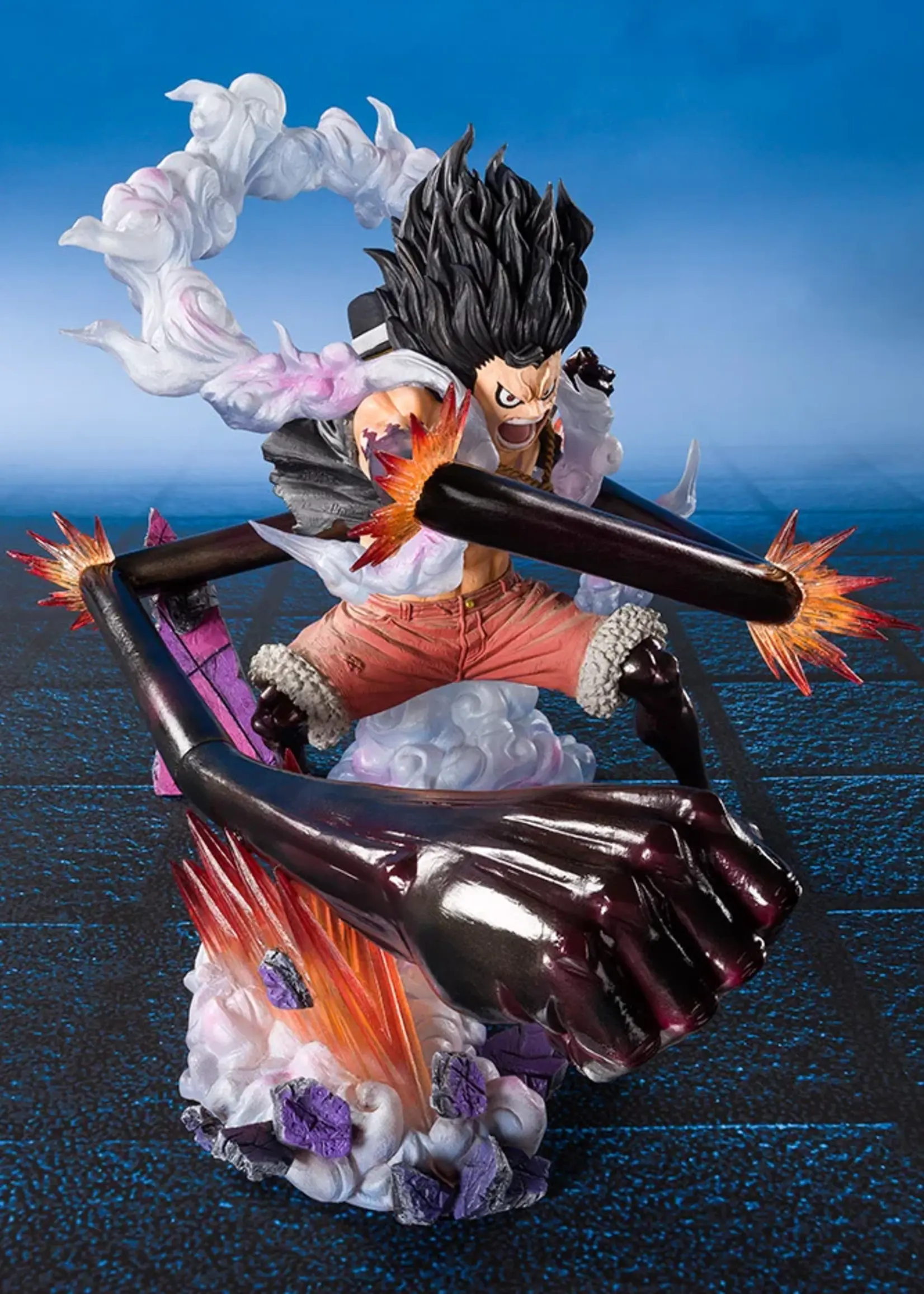 One Piece Figuarts  Monkey D. Luffy Gear 4 Snake Man King Cobra 21 cm