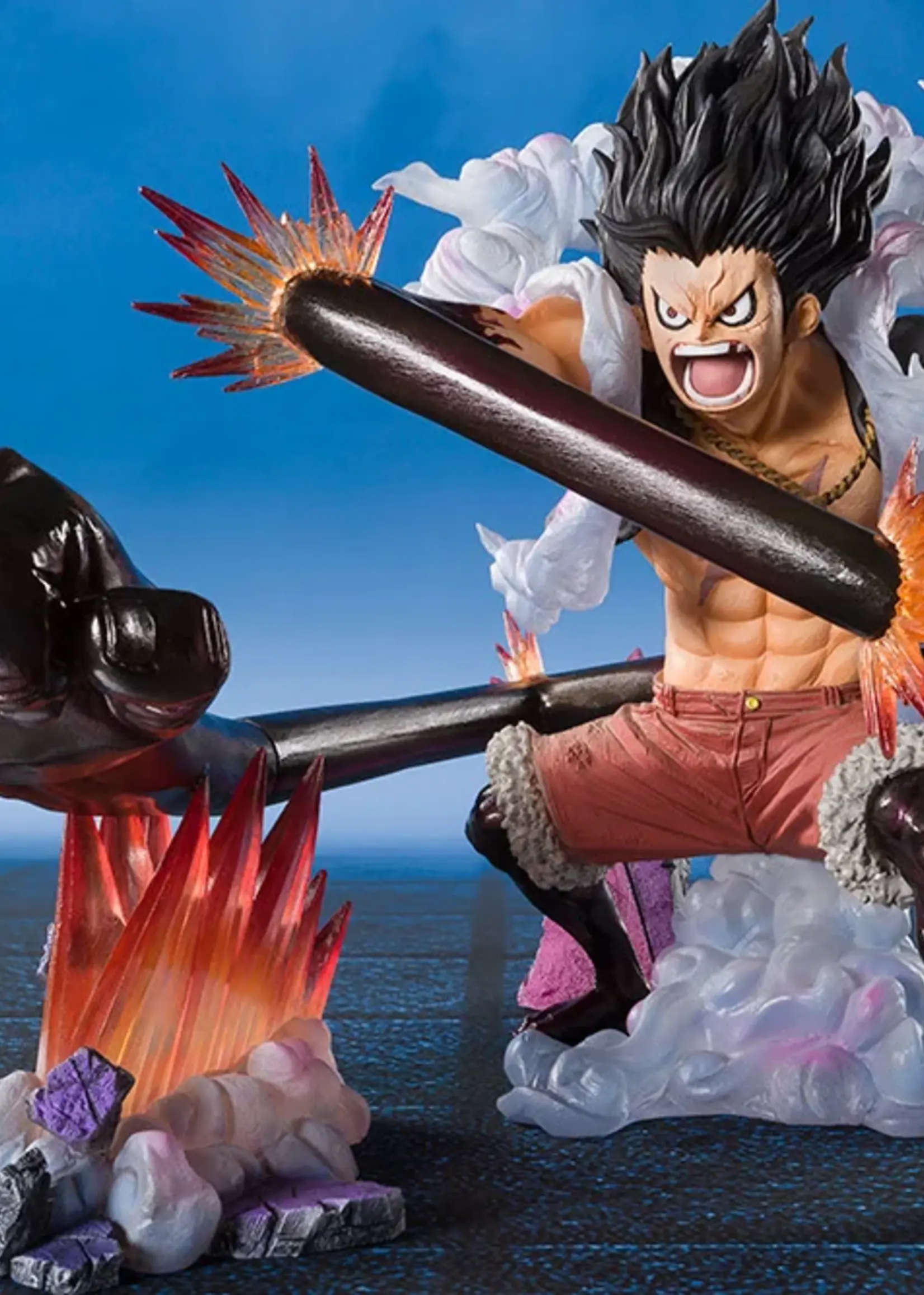 One Piece Figuarts  Monkey D. Luffy Gear 4 Snake Man King Cobra 21 cm