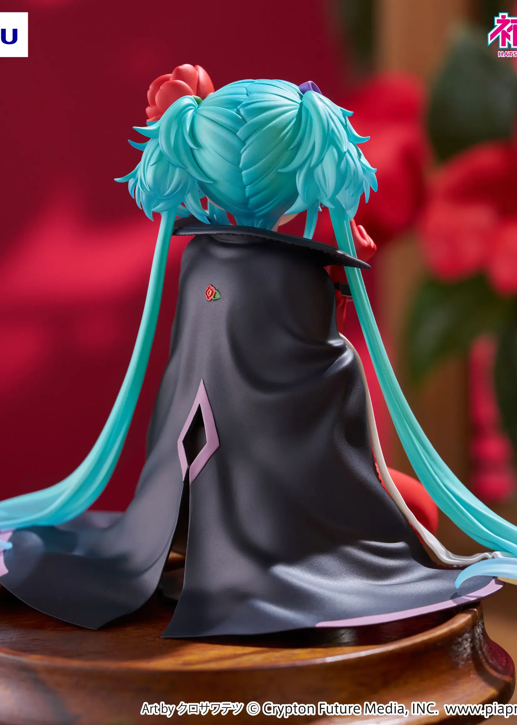 Hatsune Miku Noodle Stopper PVC Statue Flower Fairy Camellia 15 cm