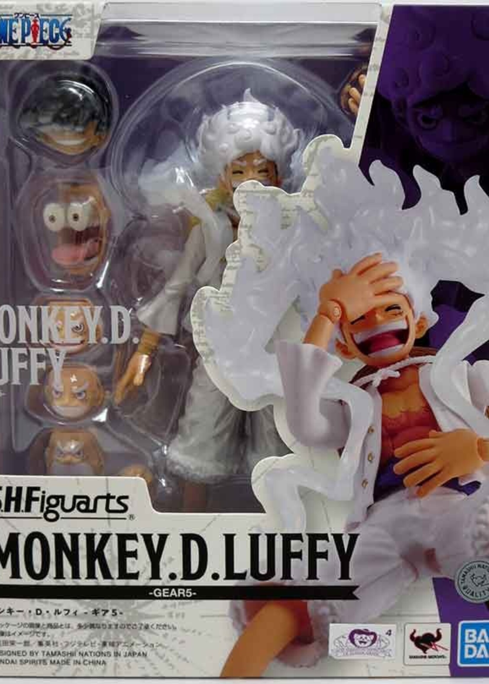 One Piece S.H. Figuarts Action Figure Monkey D. Luffy Gear 5 15 cm