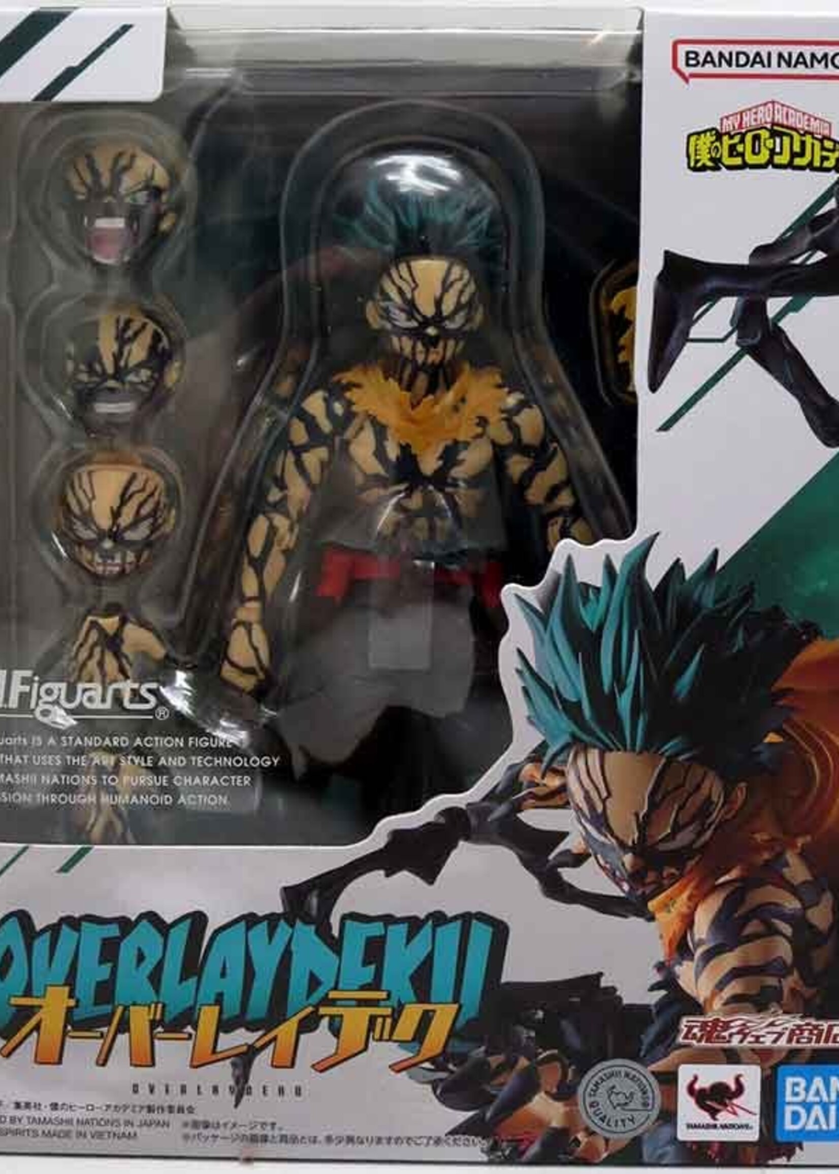 My Hero Academia S.H. Figuarts Action Figure Deku Overlay 14 cm
