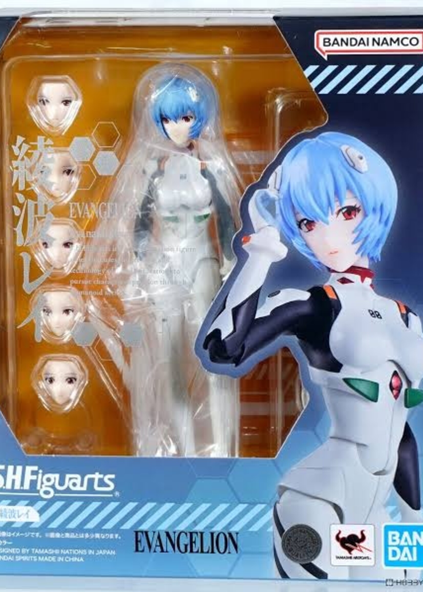 Neon Genesis Evangelion S.H.Figuarts Action Figure Rei Ayanami 14 cm