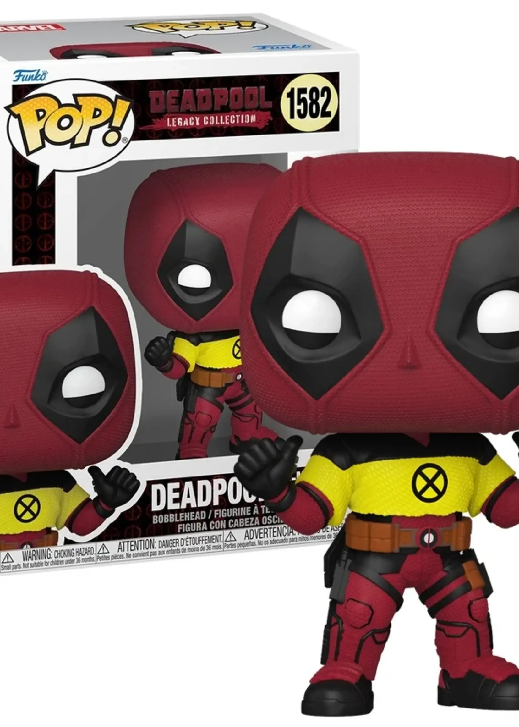 Funko POP! DEADPOOL 2 - Marvel N° 1582 - Deadpool with XMen shirt