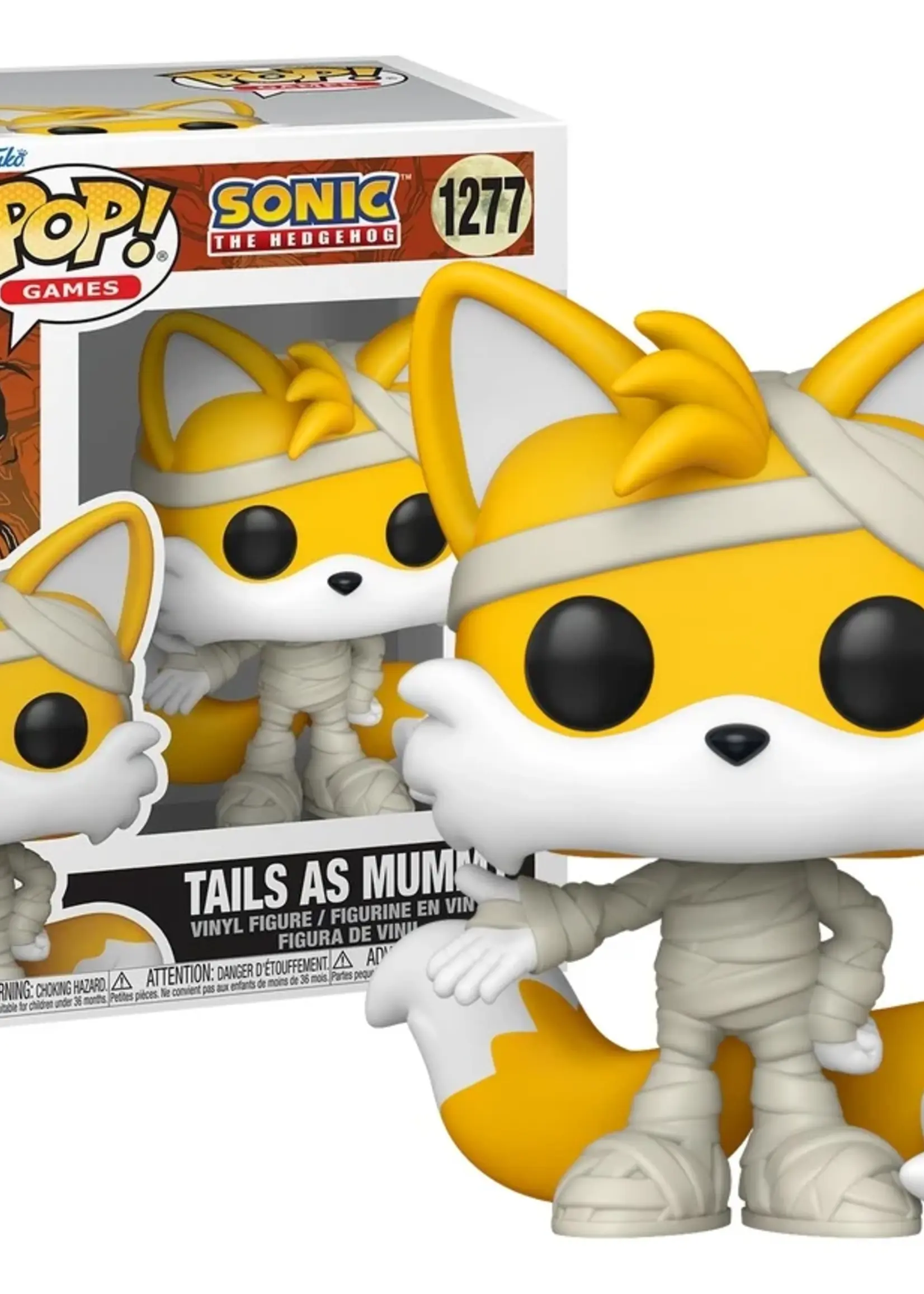 Funko POP! SONIC - N° 1277 - Tails as Mummy