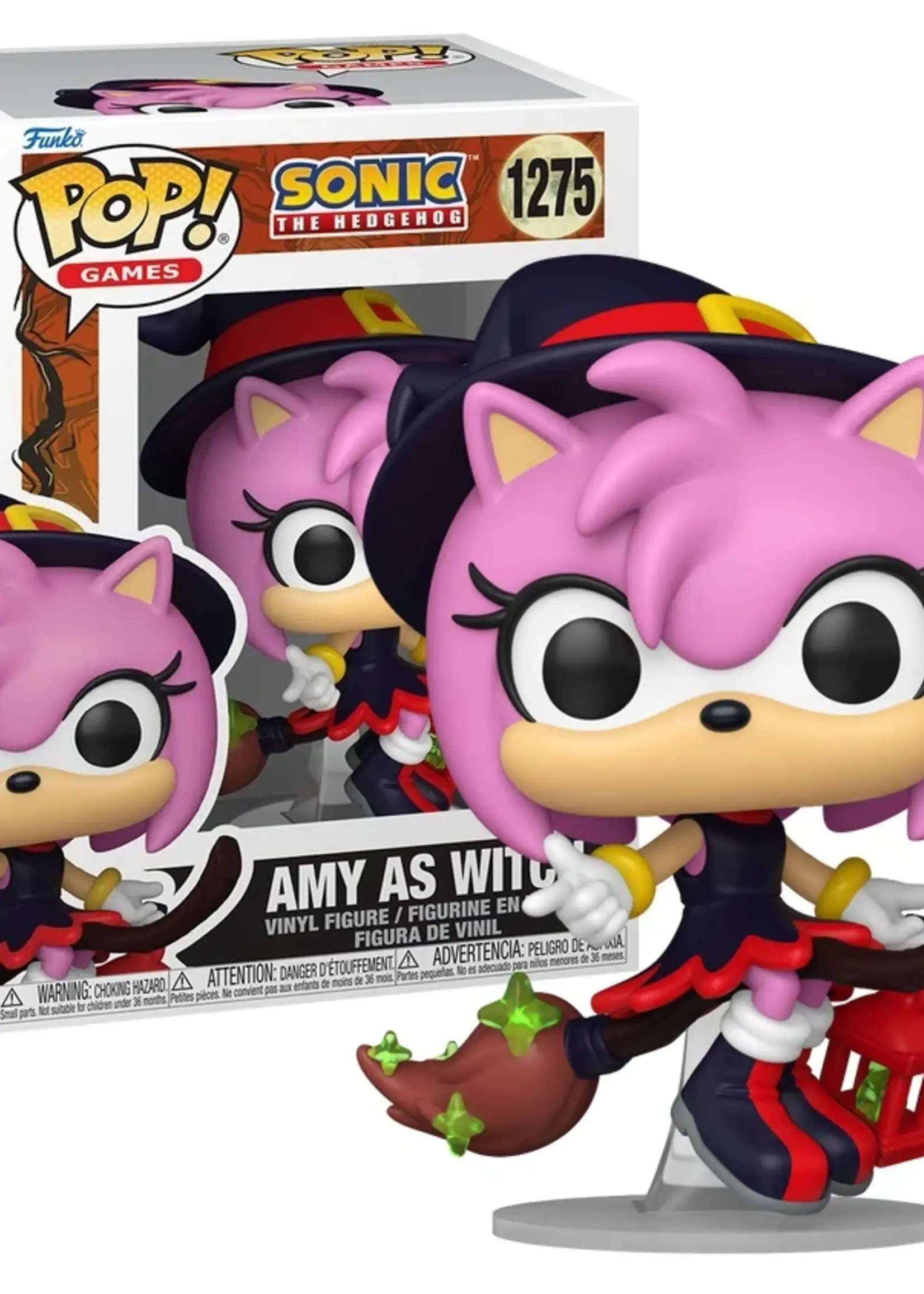 Funko POP! SONIC - N° 1275 - Amy as Witch