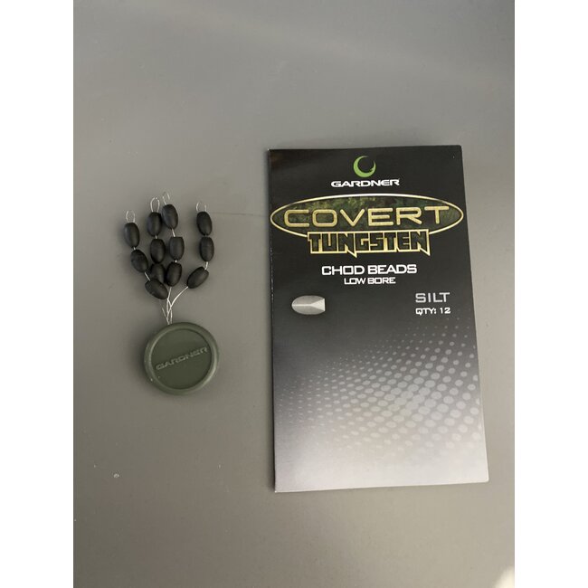 COVERT TUNGSTEN CHOD BEADS LOW BORE (LINE)  SILT