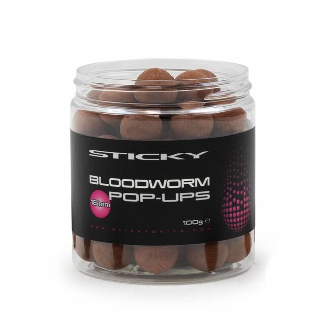 sticky baits Bloodworm Pop-Ups 16mm