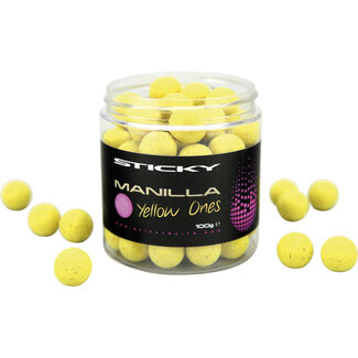 Sticky Baits sticky baits  Manilla Yellow Ones 16mm wafters