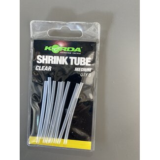 Korda Korda Shrink Tube Clear medium