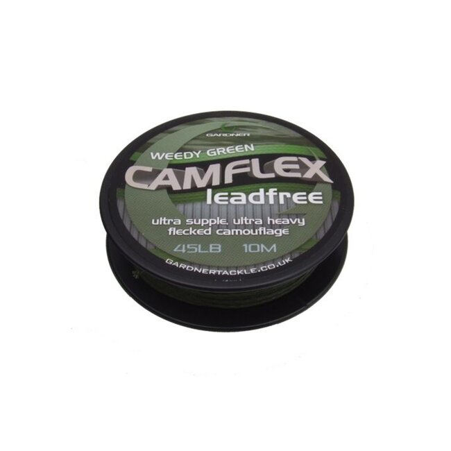 gardner NEW***Camflex Leadfree45 lb 10 m leadfree muddy silt