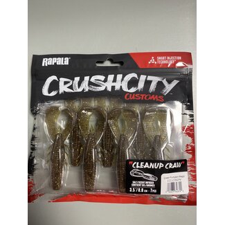 rapala CRUSHCITY CLEANUP CRAW 3 GPM