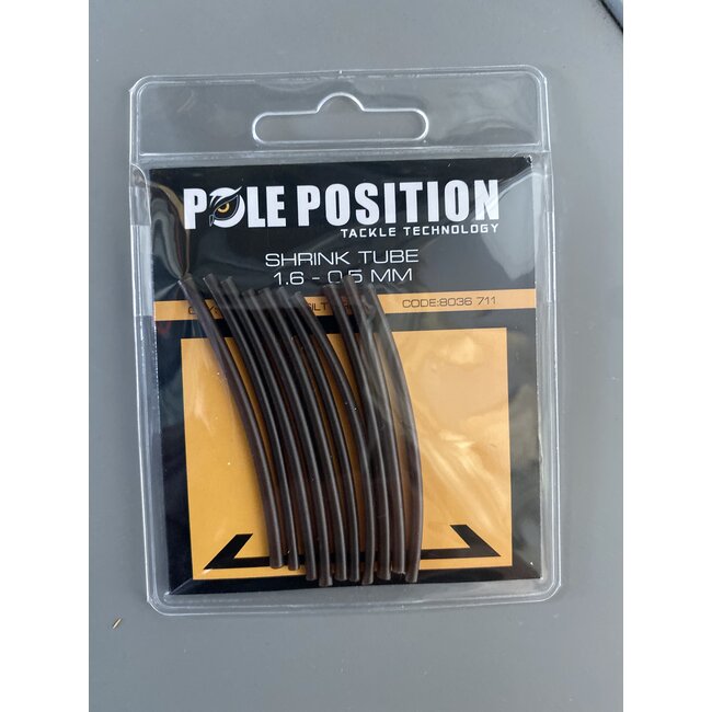 Pole Position     SHRINKTUBE 1.6MM SILTY BROWN