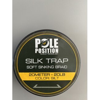 Pole Position Pole Position    SILK TRAP SINKING BRAID 20LB SILT 20M