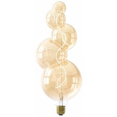 Calex Alicante Lampadina LED Ø125 - E27 - 60 Lumen - Oro