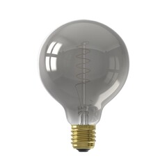 Calex Globe Lampadina LED - E27 - 136 Lm - Titanio