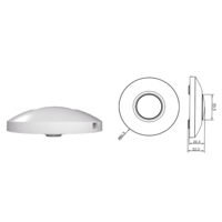 Lampadashop Dimmer a pedale LED Bianco 0-50 Watt 220-240V - Taglio di fase