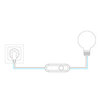 Ledvion Cavo Dimmer LED Nero 0-50 Watt 220-240V - Taglio di fase