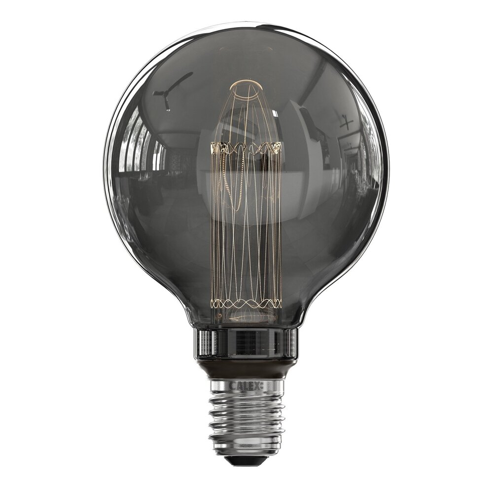 Calex Calex Globe Lampadina LED G95 - E27 - 3,5W - 40 Lm - 2000K - Titanio
