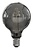 Calex Globe Lampadina LED G95 - E27 - 3,5W - 40 Lm - 2000K - Titanio
