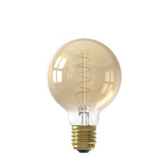 Calex Globe G80 Lampadina LED Ø80 - E27 - 250 Lumen - Finitura Oro