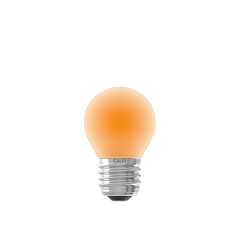 Lampadina a globo LED colorato - Arancia - E27 - 1W - 240V