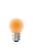 Lampadina a globo LED colorato - Arancia - E27 - 1W - 240V