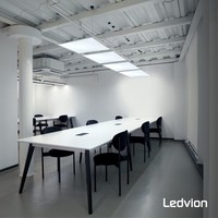 Ledvion Lumileds Pannello LED 60x60 - 36W - 6500K - 125lm/W - 5 anni di garanzia