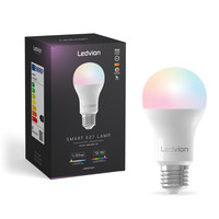 Ledvion Lampadina Smart RGB+CCT LED E27 - Wifi - Dimmerabile - 8W - 10 Pack