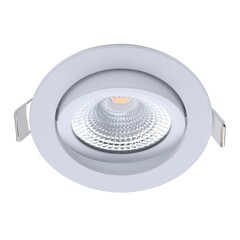 Faretto da Incasso LED Bianco - 5W – IP54 – 2700K - Inclinabile
