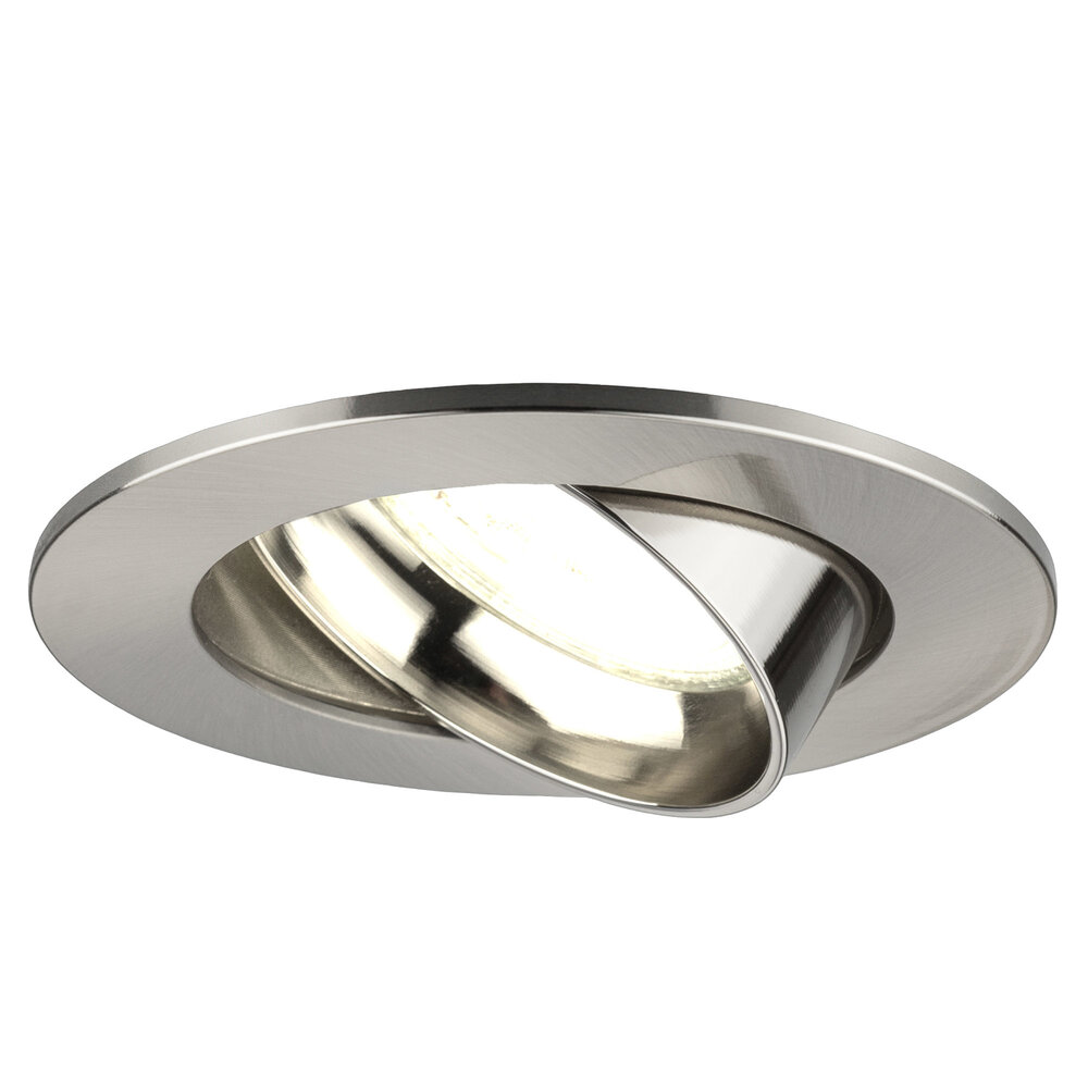 Ledvion Faretto da Incasso LED Dimmerabile Inox - Rio - 5W - 4000K - ø85mm