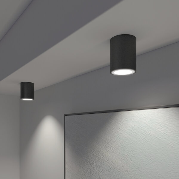 Calex Calex Faretto LED da soffitto Smart Halo - Nero - 6.5W - RGB+CCT -  Ø100mm