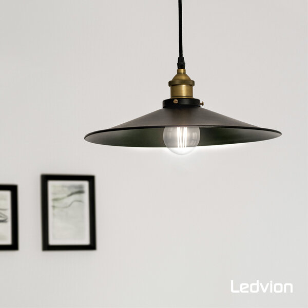 Ledvion 6x Lampadine LED E27 Filamento - 1W - 2100K - 50 Lumen - Chiaro