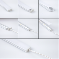 Lampadashop Profilo in Alluminio per Illuminazione Scale di 15 Gradini