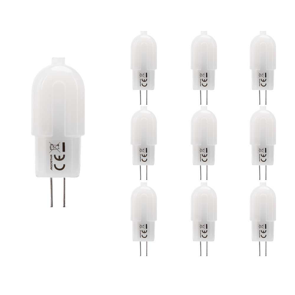 Lampadashop 10 Pack - Lampadina G4 LED - 1.7 Watt - 160 Lumen - 6500K