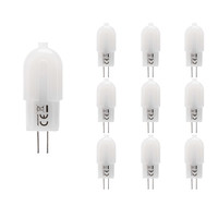 Lampadashop 10 Pack - Lampadina G4 LED - 1.7 Watt - 160 Lumen - 6500K